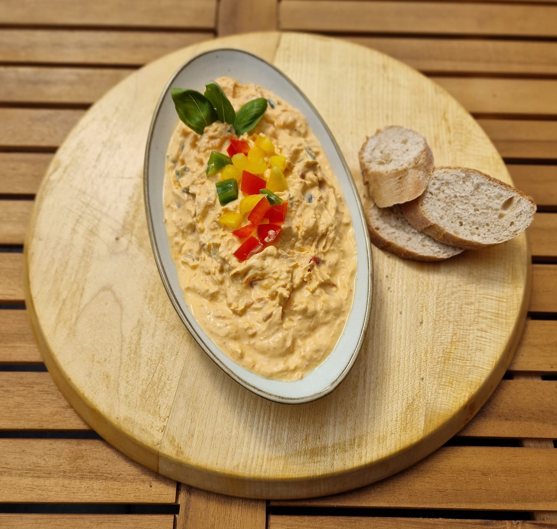 Paprika Frischkäse Dip