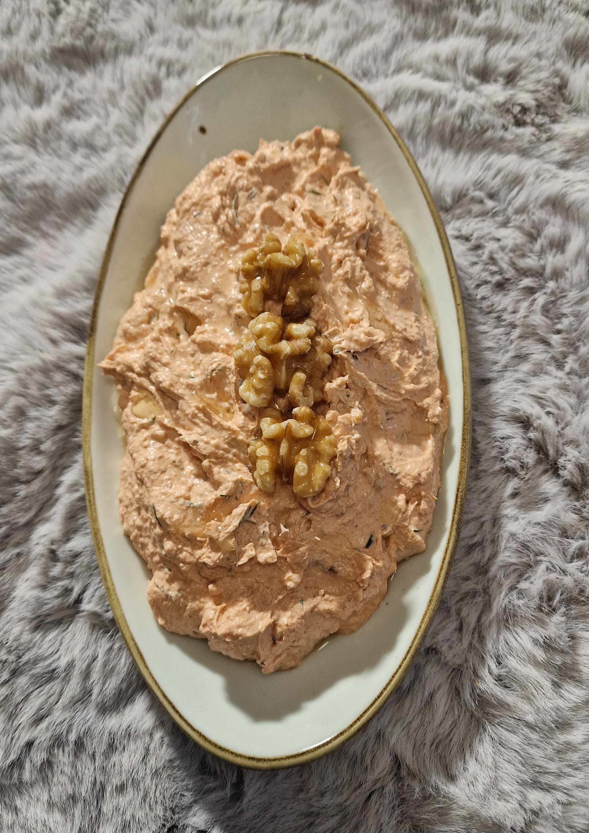 Walnuss, Quark Frischkäse Dip